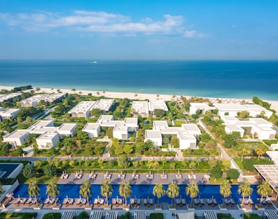 Alzorah Beach Resort offers a proper escape from the city in a nature reserve in Ajman. Photo: Alzorah Beach Resort