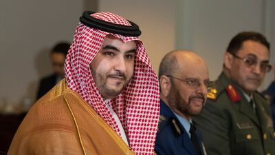 Saudi Arabia's Deputy Defence Minister Prince Khalid bin Salman is expected to discuss bilateral relations as well as strategic security and economic co-operation during the meeting. AP