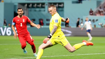 ENGLAND RATINGS: Jordan Pickford 6: Almost nothing to do in the first half where England had seven goal attempts and scored three, while Iran didn’t have one. Mistake at the start of the second half and then beaten by Taremi smashing the ball into the net. The No 9. . Getty