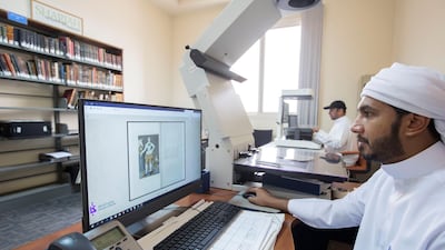 The Sharjah Library. Photo: Ruel Pableo for The National