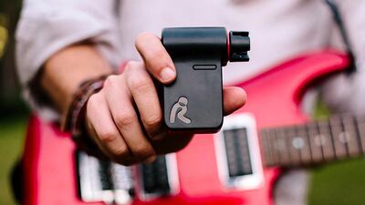The Roadie tuner that was featured on the show. Courtesy Band Industries
