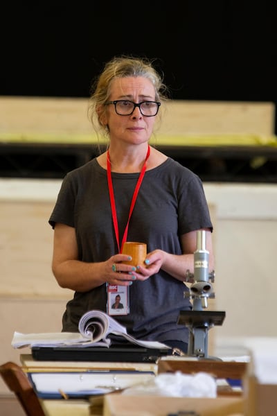 Emma Fielding plays the archaeologist-turned-diplomat. Courtesy Ellie Kurttz