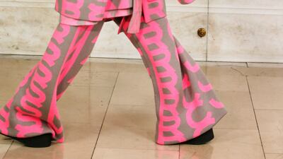 Super sized clothing from Marc Jacobs autumn / winter 2021. Courtesy Marc Jacobs