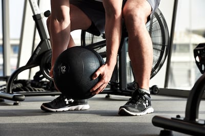 To build or maintain muscle mass safely during Ramadan, lower the load and add more sets instead. Photo: Embody Fitness