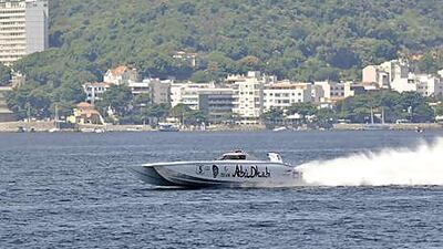 Seen here at the Swedish Grand Prix in Uddevalla, Khalid al Tayer, of Team Abu Dhabi, is eyeing international acclaim.