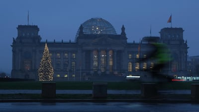 The Reichstag building, home to the German parliament, in Berlin. Getty