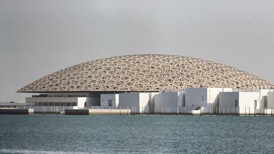 General view of the Louvre Abu Dhabi on Saadiyat Island in Abu Dhabi. All photos by Christopher Pike / The National