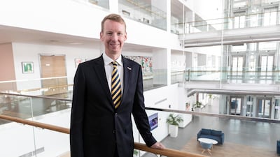 James Monaghan, principal of North London Collegiate School in Dubai. Antonie Robertson / The National