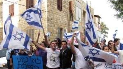 The Arab-owned restaurant Azad, in the city of Haifa, has been the scene of protests by Israeli military supporters.