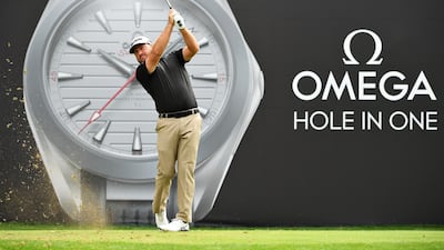 Graeme McDowell of Northern Ireland plays his shot from the seventh tee. Getty Images