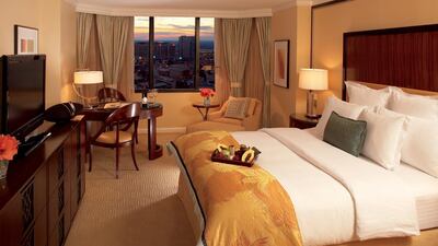 A deluxe room at The Ritz-Carlton, Atlanta. Courtesy The Ritz-Carlton, Atlanta