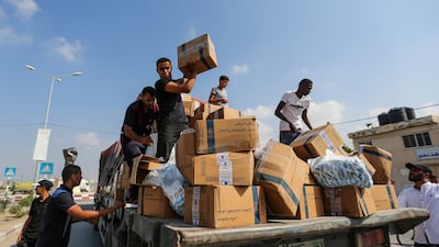 The UN has warned that Gaza is running critically low on humanitarian supplies. Getty Images