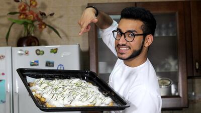 Bader Najeeb first donned a chef’s apron at the age of 13. Courtesy Bader Najeeb