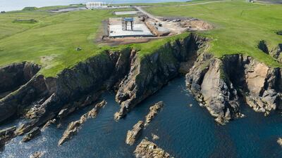 The UK prepares to blast a rocket into space in Saxavord, Shetland Islands. Photo: Saxavord