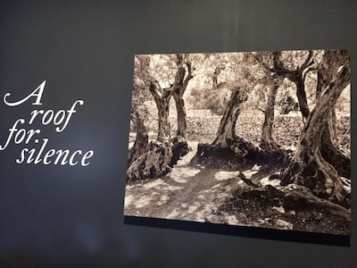 The Lebanese pavilion's exhibition is titled A Roof for Silence and is curated by architect Hala Warde. John Brunton
