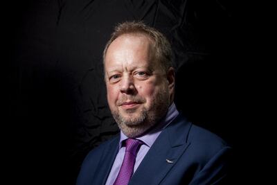 Andy Palmer, chief executive of Aston Martin Lagonda. Giulia Marchi/Bloomberg