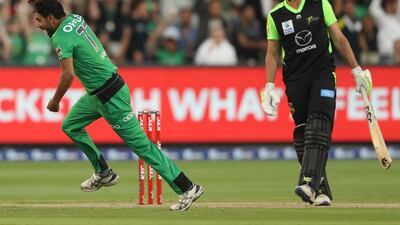 Haris Rauf has surprised many batsmen with his extreme pace and variations in the Big Bash League. Getty Images