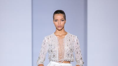 The collection was brimming with ethereal looks, inspired by the natural world.