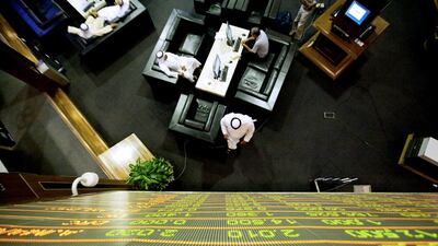 Speculation over a merger between the Dubai stock exchange, above, and the Abu Dhabi bourse first surfaced in May 2010. Christopher Pike / The National