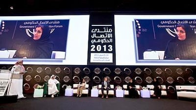 Sheikha Lubna Al Qasimi, the Minister of Development and International Cooperation, has nine years of experience in cooperating with international governments. Antonie Robertson / The National