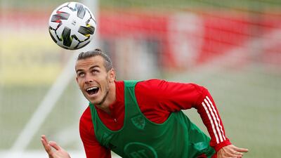 Gareth Bale during training. Reuters