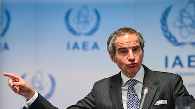 Rafael Grossi urged Israel to join the global non-proliferation treaty on nuclear weapons. EPA