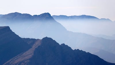 A group of German tourists got lost on Jebel Jais in Ras Al Khaimah. Chris Whiteoak / The National