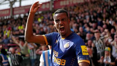 Newcastle United and Alexander Isak take on Tottenham Hotspur this weekend. PA