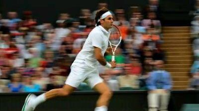 Roger Federer has reached 33 consecutive grand slam quarter-finals. Leon Neal / AFP