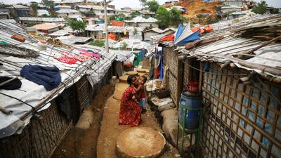 Rohingya children at a refugee camp in Cox's Bazar, Bangladesh, March 7, 2019. REUTERS / Mohammad Ponir Hossain