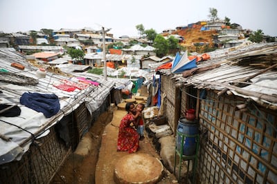 There are about 900,000 Rohingya refugees in Bangladesh, many of them living in squalid conditions. Reuters