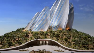 A rendering of Zayed National Museum. Courtesy TDIC