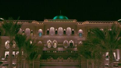 Emirates Palace goes green to support Abu Dhabi Sustainability Week. Jeffrey E Biteng / The National