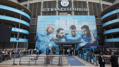 A general view of Manchester City's Etihad Stadium ahead of their Premier League game against Tottenham Hotspur in August 2025. EPA