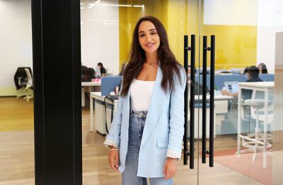 Ibtissam Ouassif's Cashew currently offers services in the UAE and Saudi Arabia and has a staff of 60. Photo: Pawan Singh / The National