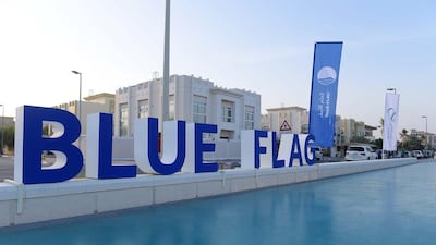 Dubai public beaches have received the global accreditation of the Blue Flag program for the 2018-2019 season. Courtesy Dubai Municipality