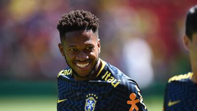 Fred - joined Manchester United from Shaktar Donetsk. AFP