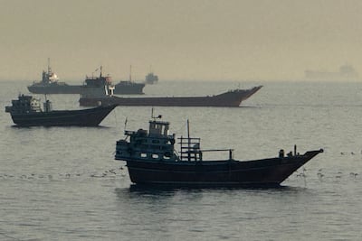 The Strait of Hormuz remains blocked by Iran. AFP