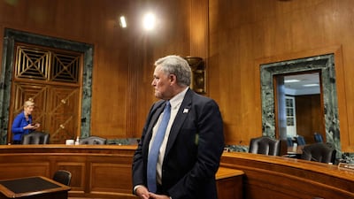 Internal Revenue Service Commissioner Charles Rettig arrives to testify at a Senate Finance Committee hearing on the IRS budget in Washington. AFP