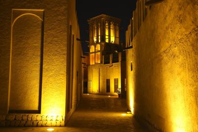 The Sheikh Mohammed Centre for Cultural Understanding in Al Bastakiya. Dubai Tourism