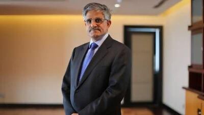 Mahmood Al Kooheji, the chief executive of Mumtalakat, says the fundamentals of Bahrain's economy are strong. Razan Alzayani / The National