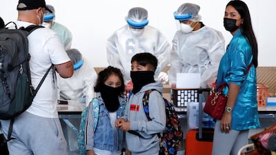 Children are not required to have had Covid-19 vaccines to travel. Instead most countries require children to have PCR tests 48 or 72 hours before they enter the country.