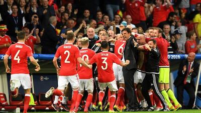 Chris Coleman says his Welsh side are playing like a unit and are good enough to beat anybody. Michael Regan / Getty Images