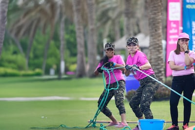 The Pink Ladies Games entails six 15-minute challenges. Photo: Pink Ladies Games