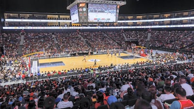 Philippines Basketball Association held its Back In Dubai weekend at the Coca-Cola Arena on October 4 and 5. It was the first time a sporting event has been held at the venue. Courtesy Coca-Cola Arena