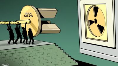 Our cartoonist's take on the ongoing talks to revive the Iran nuclear deal