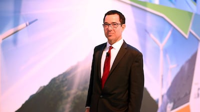 Tony Seba expects that in 12 years we will all be driven by fleets of autonomous vehicles. Pawan Singh / The National