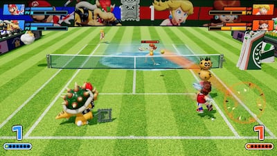 Mario Tennis Fever is expected to blend arcade immediacy with the light competitive depth that has defined the series since the Nintendo 64 era. Photo: Nintendo