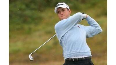 Jake Shepherd was a late entrant and the joint leader was glad he took the decision to fly down from England.