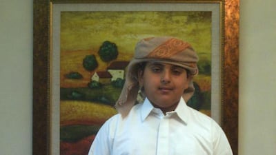 As a child Naser Al Ketbi ate fast food, and found it hard to play football. Courtesy: Naser Al Ketbi